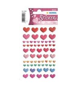 Naklejka Magic serduszka