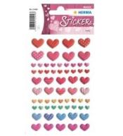 Naklejka Magic serduszka