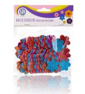 Naklejki piankowe -brokatowa kwiaciarnia ASTRA