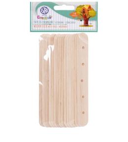 Patyczki drewniane 15 szt. Bajkowe dekoracje ASTRA