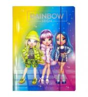 Teczka z gumką A4 Rainbow High