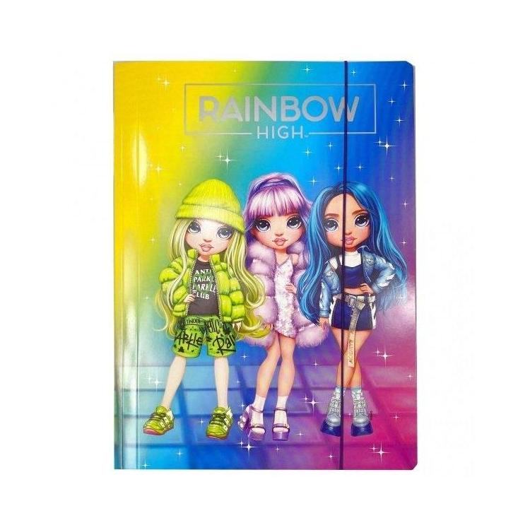Teczka z gumką A4 Rainbow High