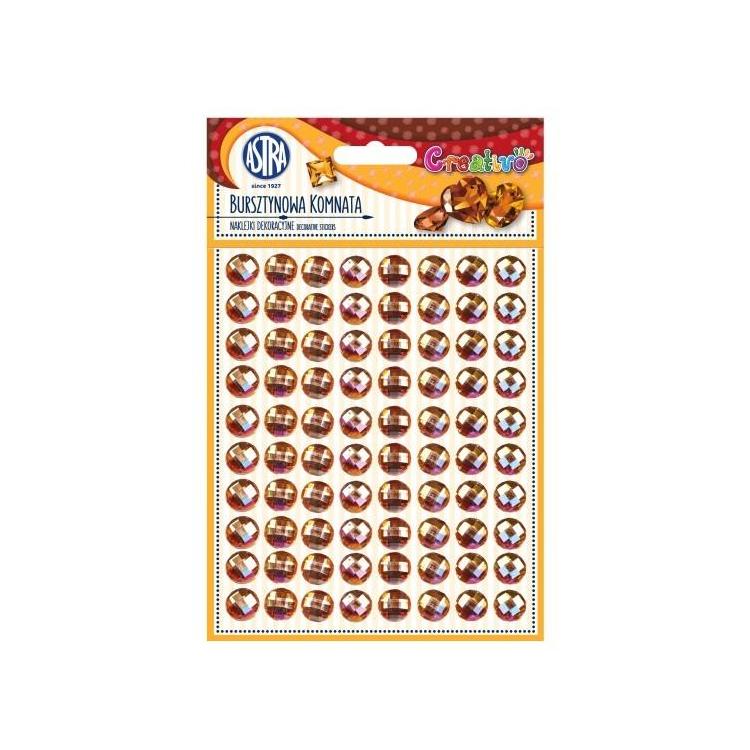 Naklejki dekoracyjne - bursztynowa komnata ASTRA