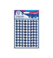 Naklejki dekoracyjne - szafirowa komnata ASTRA