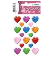 Naklejka Decor kolorowe serca