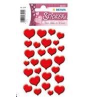 Naklejka Magic czerwone serca