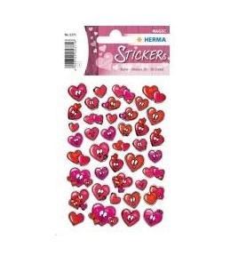 Naklejka Magic serca buźki