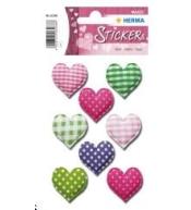 Naklejka Magic puchowe serca