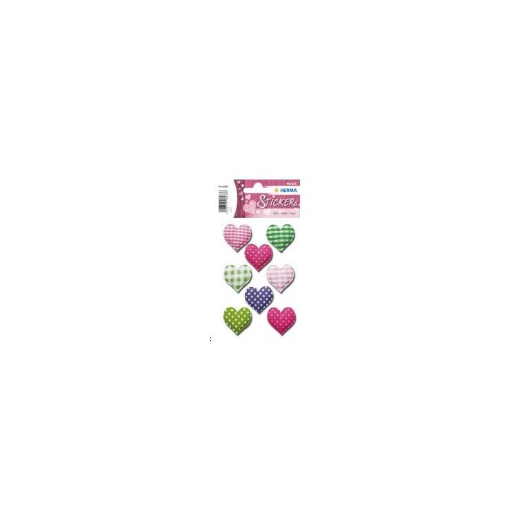 Naklejka Magic puchowe serca