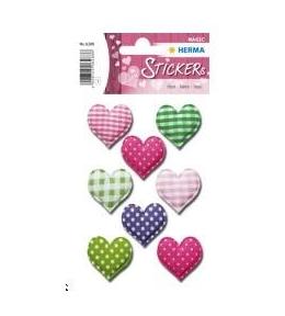 Naklejka Magic puchowe serca