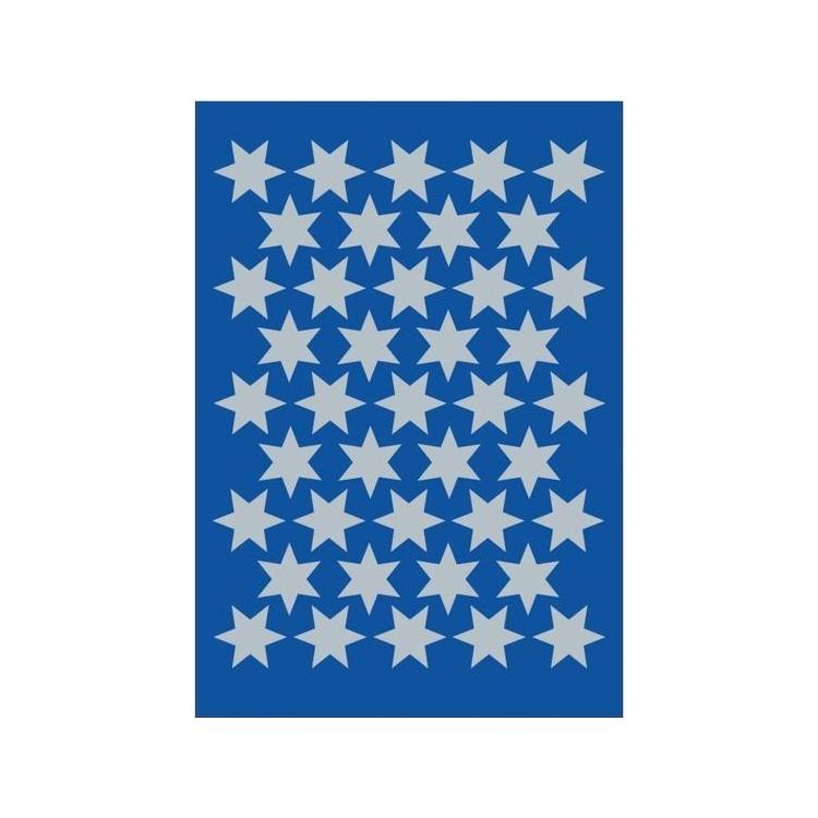 Naklejki Gwiazdki srebrne