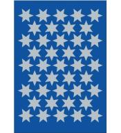 Naklejki Gwiazdki srebrne