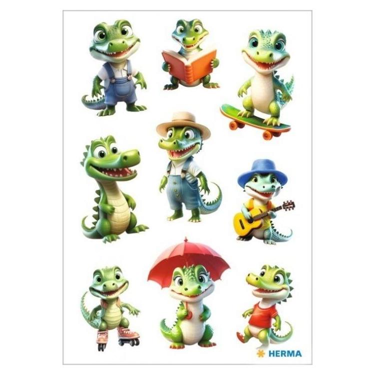 Naklejka Decor krokodylki