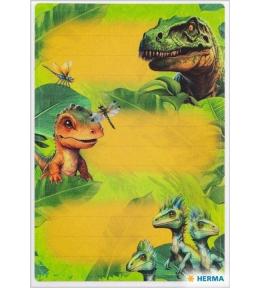Naklejki szkolne - Dinozaury 9szt