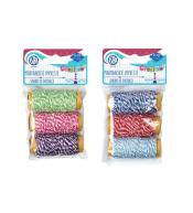 Sznurki do dekoracji 3 szt x 10 m ASTRA