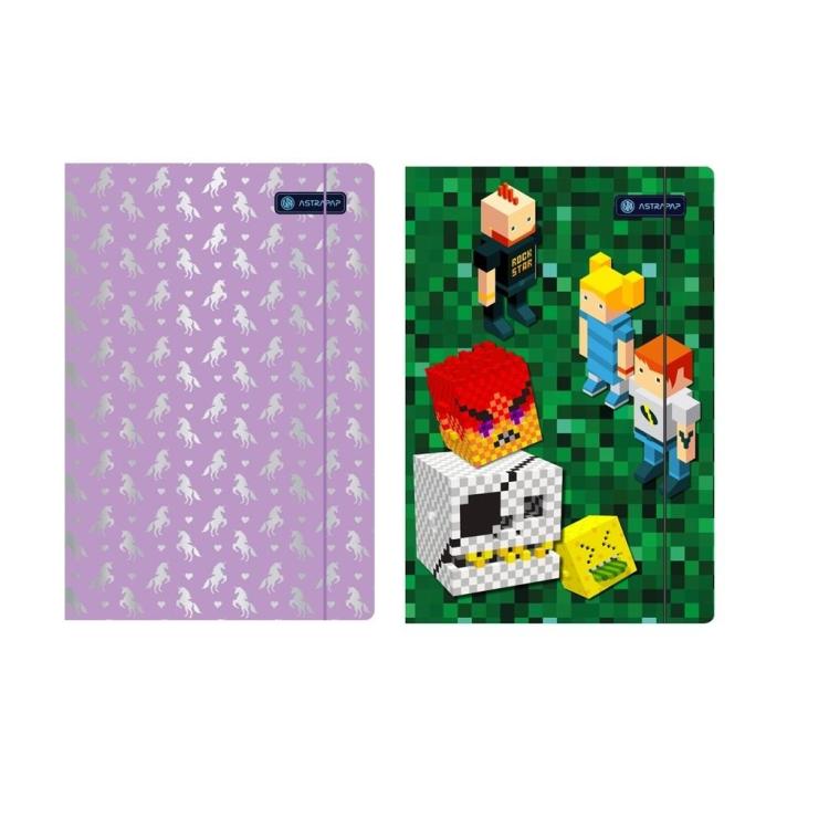 Teczka A4 z gumką Pixel&Unicorn ASTRA