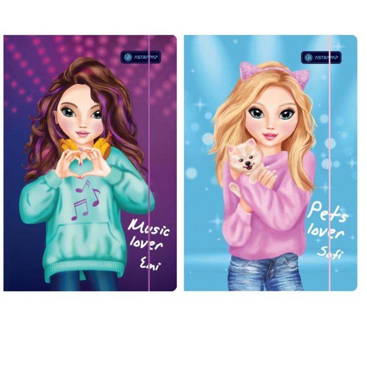 Teczka z gumką A4 Emi&Sofi