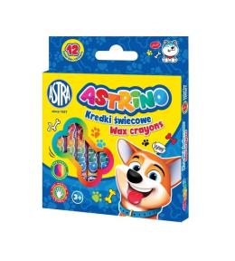 Kredki świecowe 12 kolorów Astrino ASTRA