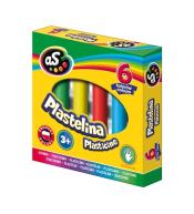 Plastelina 6 kolorów AS