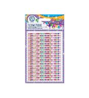 Naklejki dekoracyjne - tęczowe perełki ASTRA