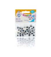 Oczy samoprzylepne 10 mm Oczy Bazyliszka ASTRA