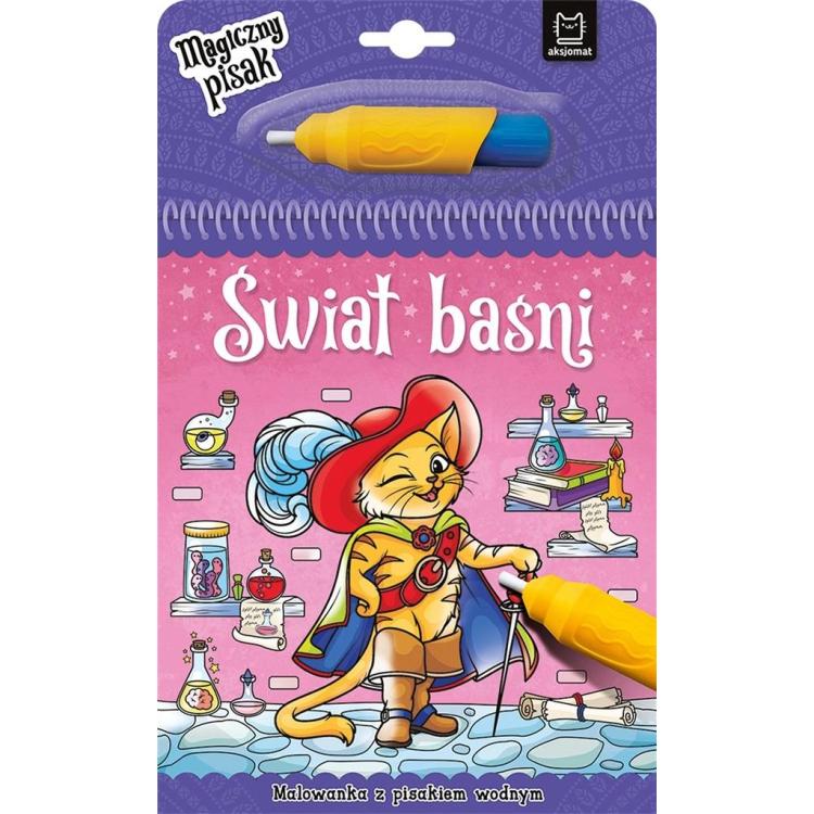 Świat baśni. Malowanka z pisakiem wodnym