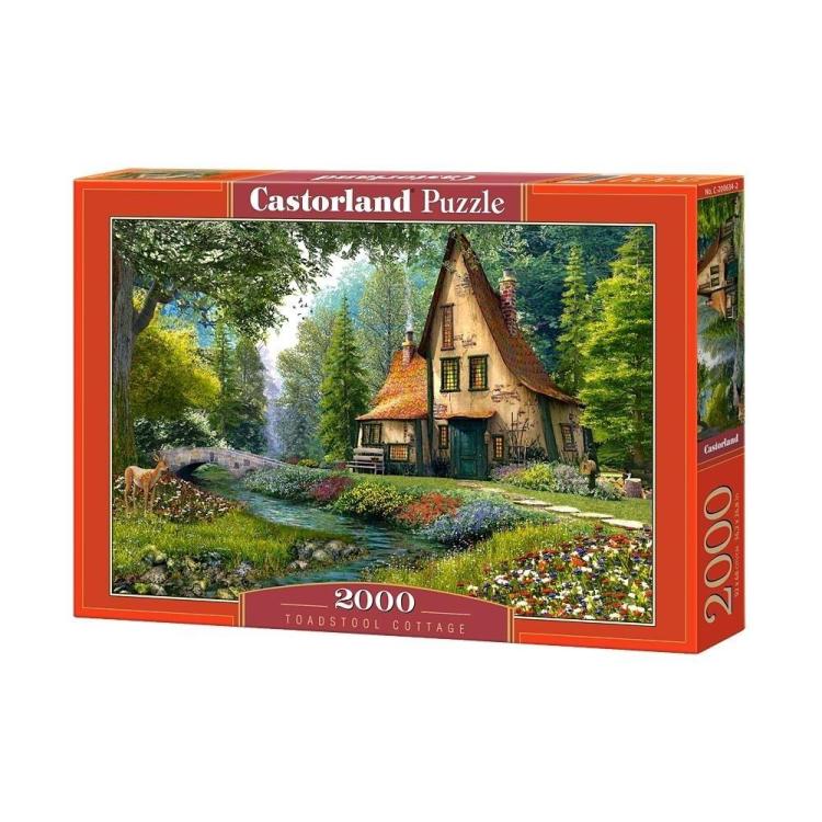 Puzzle 2000 Toadstool Cottage CASTOR