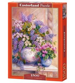 Puzzle 1500 Lilac Flowers CASTOR