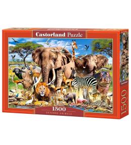 Puzzle 1500 Savanna Animals CASTOR