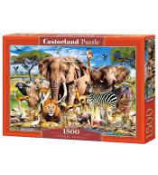 Puzzle 1500 Savanna Animals CASTOR