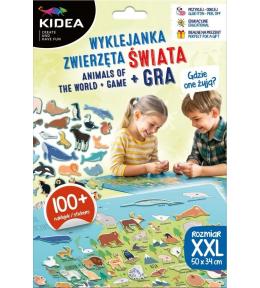 Gdzie oni żyją? Zwierzęta świata + gra KIDEA