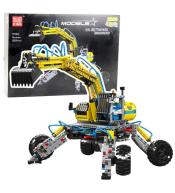 Klocki konstrukcyjne Koparka erenowa ruchoma