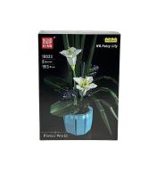 Klocki - orchidea w doniczce