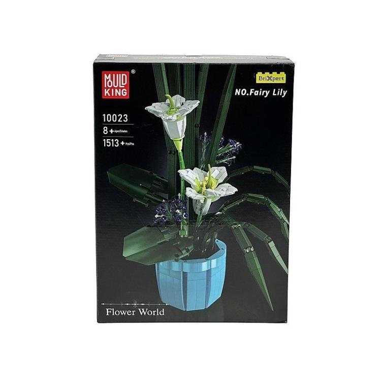 Klocki - orchidea w doniczce