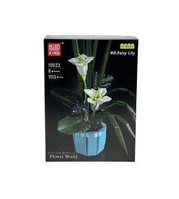 Klocki - orchidea w doniczce