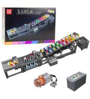 Klocki konstrukcyjne Tor na kulki z silnikiem