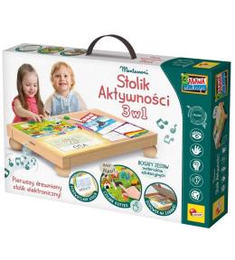 Montessori Biurko aktywności 3w1