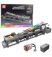 Klocki konstrukcyjne Tor na kulki z silnikiem