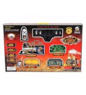 Kolejka zdalnie sterowana z funkcją pary