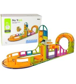 Klocki magnetyczne podniebny tor 61el