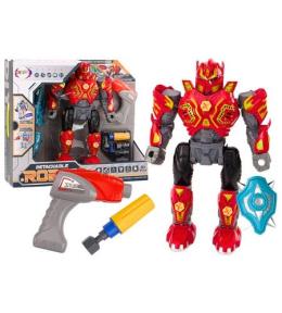 Robot do skręcania światła dźwięk czerwony