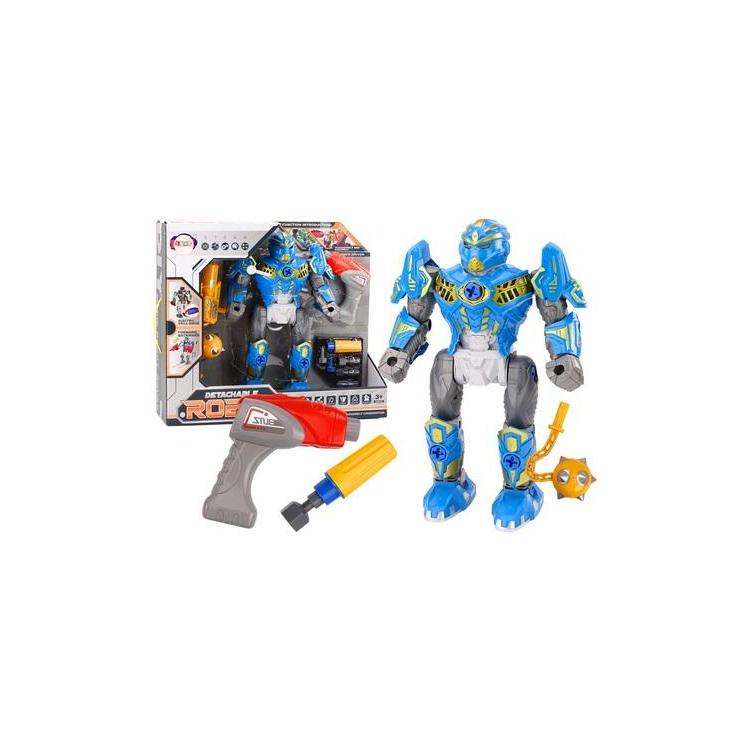 Robot do skręcania światła dźwięk niebieski