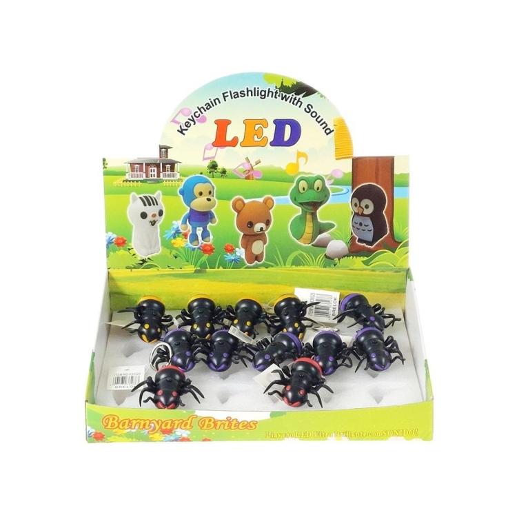 Brelok ze światłem i dźwiękiem (24szt)