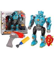 Robot do skręcania światła dźwięk turkusowy