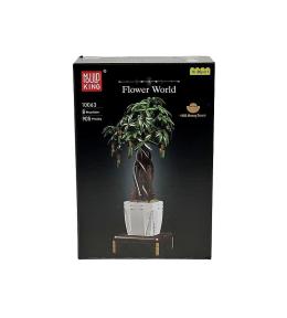 Klocki - kwiat w doniczce