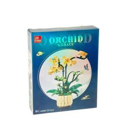 Klocki kwiaty - Orchidea