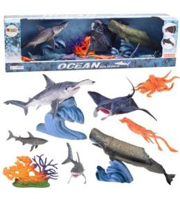 Figurki zwierzęta morskie ruchome elementy