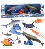 Figurki zwierzęta morskie ruchome elementy