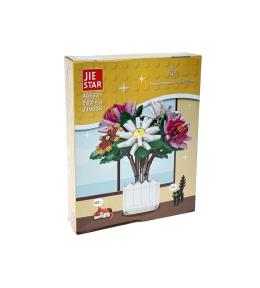 Klocki kwiaty - Chryzantema 900el