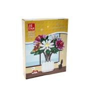 Klocki kwiaty - Chryzantema 900el